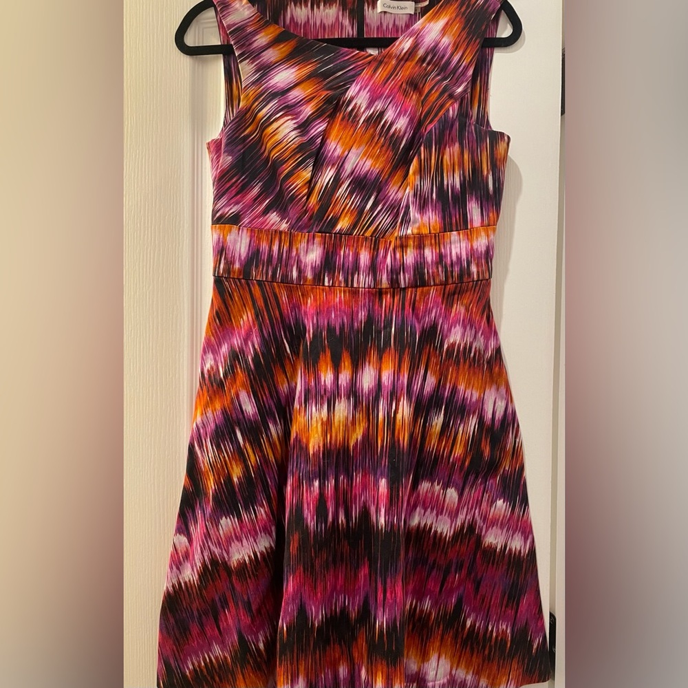 Calvin Klein dress size 8 with pockets